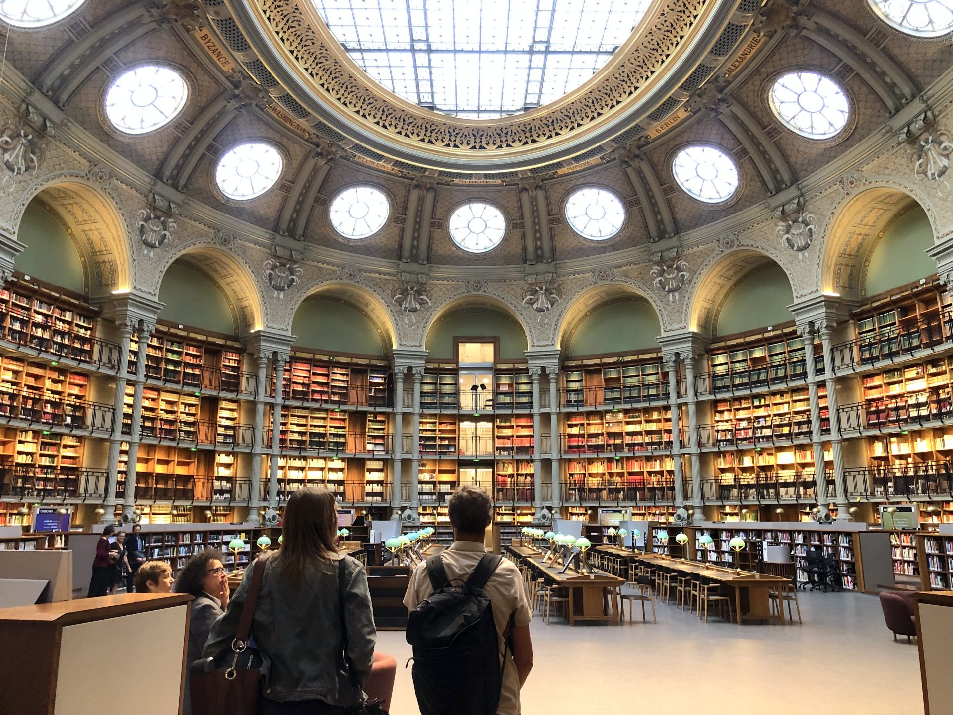 フランス国立図書館リシュリユー館 内観2